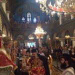 Ο Σεβασμιώτατος Μητροπολίτης μας στον Ι. Ναό Αγ. Κωνσταντίνου και Ελένης Κολωνού