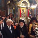 Ο Σεβασμιώτατος Μητροπολίτης μας στον Ι. Ναό Αγ. Κωνσταντίνου και Ελένης Κολωνού