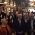 Ο Σεβασμιώτατος Μητροπολίτης μας στον Ι. Ναό Αγ. Κωνσταντίνου και Ελένης Κολωνού