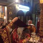 Ο Σεβασμιώτατος Μητροπολίτης μας στον Ι. Ναό Αγ. Κωνσταντίνου και Ελένης Κολωνού