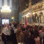 Ο Σεβασμιώτατος Μητροπολίτης μας στον Ι. Ναό Αγ. Κωνσταντίνου και Ελένης Κολωνού