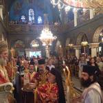 Ο Σεβασμιώτατος Μητροπολίτης μας στον Ι. Ναό Αγ. Κωνσταντίνου και Ελένης Κολωνού