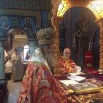 Ο Σεβασμιώτατος Μητροπολίτης μας στον Ι. Ναό Αγ. Κωνσταντίνου και Ελένης Κολωνού