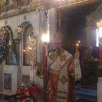 Ο Σεβασμιώτατος Μητροπολίτης μας στον Ι. Ναό Αγ. Κωνσταντίνου και Ελένης Κολωνού