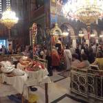 Ο Σεβασμιώτατος Μητροπολίτης μας στον Ι. Ναό Αγ. Κωνσταντίνου και Ελένης Κολωνού