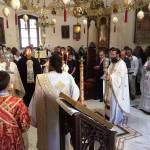 Ο Σεβ. Μητροπολίτης Σεβαστείας κ. Δημήτριος εις την Ι. Πατριαρχική Μονή Οδηγητρίας Γωνιάς