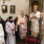 Ο Σεβ. Μητροπολίτης Σεβαστείας κ. Δημήτριος εις την Ι. Πατριαρχική Μονή Οδηγητρίας Γωνιάς