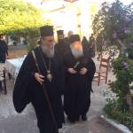 Στην Ι. Μητρόπολη μας ο Καθηγούμενος της Ι. Μεγίστης Μονής Βατοπαιδίου Γέροντας Εφραίμ