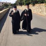 Στην Ι. Μητρόπολη μας ο Καθηγούμενος της Ι. Μεγίστης Μονής Βατοπαιδίου Γέροντας Εφραίμ