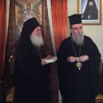 Στην Ι. Μητρόπολη μας ο Καθηγούμενος της Ι. Μεγίστης Μονής Βατοπαιδίου Γέροντας Εφραίμ