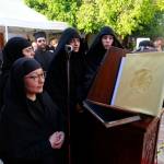 Έλευση Ιεράς και θαυματουργού Εικόνος Παναγίας Παραμυθίας στην Ι. Μητρόπολη μας