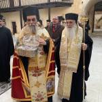 Ευλογία Ι. Λειψάνου Αγ. Λουκά Αρχιεπισκόπου Κριμαίας εις την Ι. Μητρόπολη μας