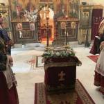 Ευλογία Ι. Λειψάνου Αγ. Λουκά Αρχιεπισκόπου Κριμαίας εις την Ι. Μητρόπολη μας