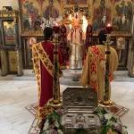 Ευλογία Ι. Λειψάνου Αγ. Λουκά Αρχιεπισκόπου Κριμαίας εις την Ι. Μητρόπολη μας