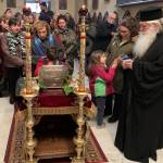 Ευλογία Ι. Λειψάνου Αγ. Λουκά Αρχιεπισκόπου Κριμαίας εις την Ι. Μητρόπολη μας