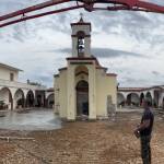 Εξωραΐζονται οι αύλειοι χώροι της Ι. Μονής Παρθενώνος