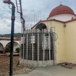 Εξωραΐζονται οι αύλειοι χώροι της Ι. Μονής Παρθενώνος