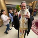 Αγιασμός - Ευλογία Αγιοβασιλόπιτας