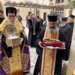 Εσπερινός της Συγχωρήσεως στην Ι. Πατριαρχική Μονή Γωνιάς