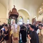 Πατριαρχική Θεία Λειτουργία στον Όσιο Νικηφόρο τον Λεπρό