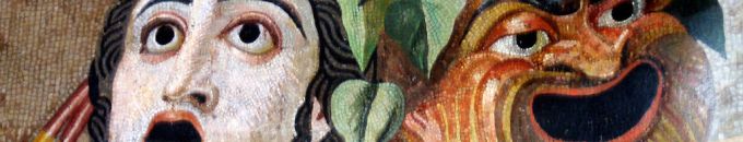 tragiccomicmaskshadriansvillamosaic